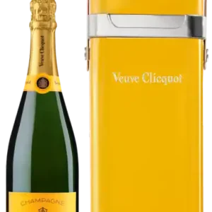 Markdown VEUVE CLICQUOT CHAMPAGNE BRUT YELLOW LABEL WITH PORTABLE COOLER GIFT BOX 750ML