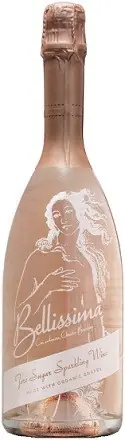 Bargain Bellissima Zero Sugar Sparkling Rose Wine (750ml)