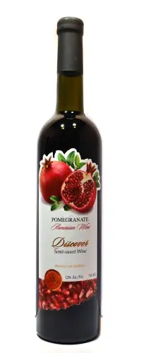 Factory Price DISCOVER POMEGRANATE WINE SEMI SWEET ARMENIAN 750ML