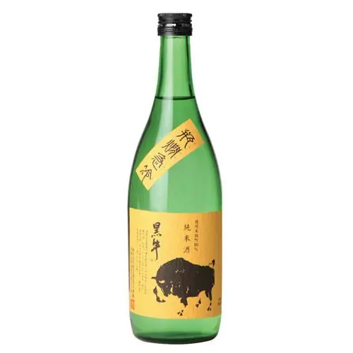 Low Price Kuroushi Omachi Black Bull Junmai Ginjo Sake