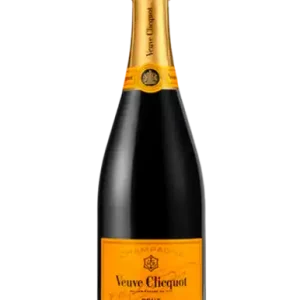 Final Sale VEUVE CLICQUOT CHAMPAGNE BRUT YELLOW LABEL FRANCE 375ML