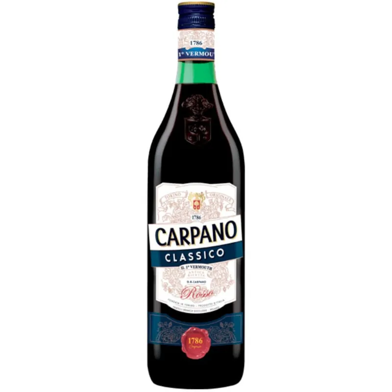 While Supplies Last Carpano Classico Vermouth 1L