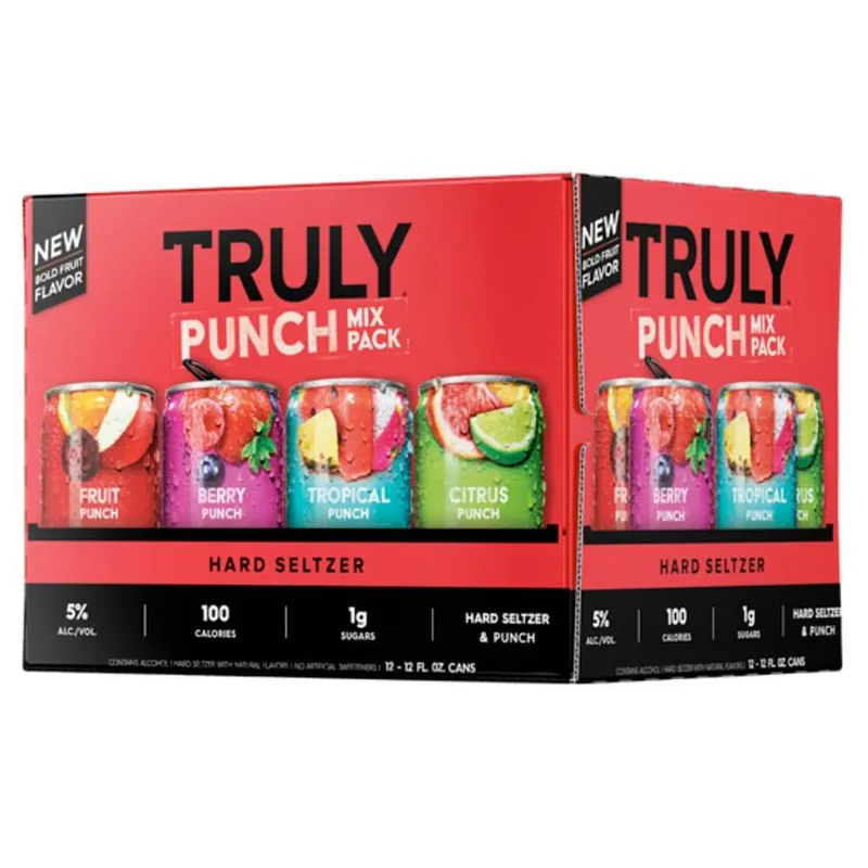 Truly Hard Seltzer Punch Mix Pack Crafted