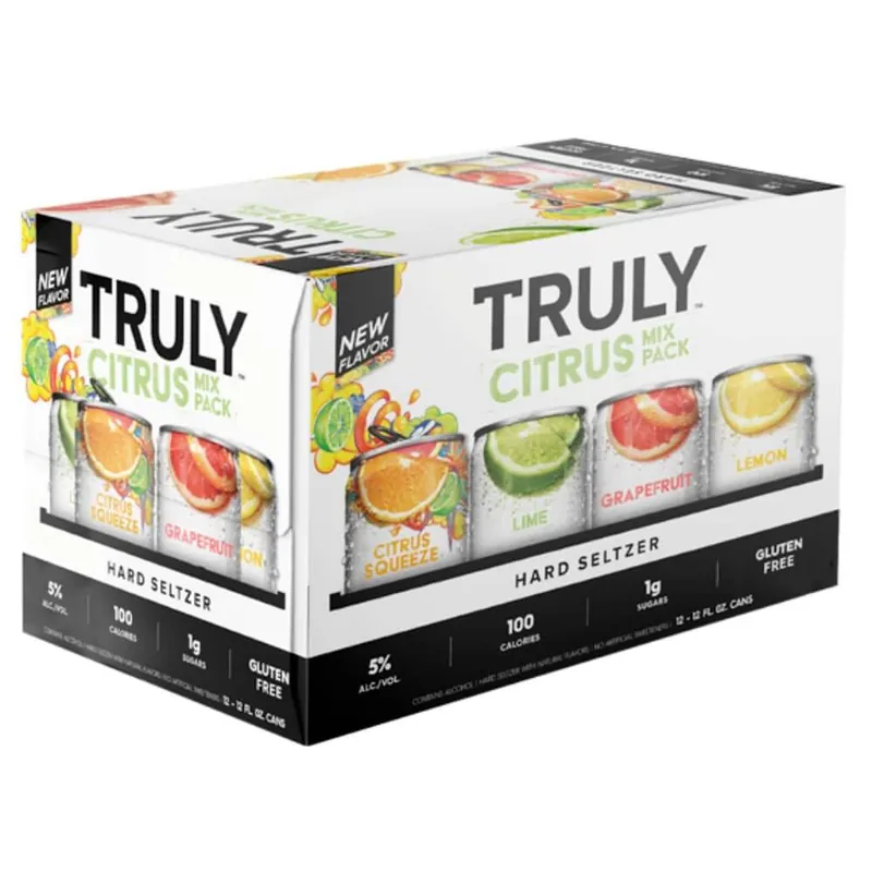 Clearance Truly Hard Seltzer Citrus Mix Pack