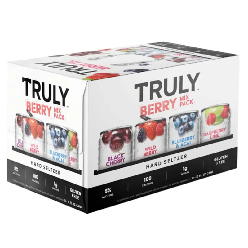 Final Sale Truly Hard Seltzer Berry Mix Pack