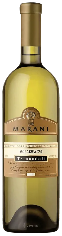 MARANI TSINANDALI DRY WHITE WINE GEORGIAN 2020 Limited Edition