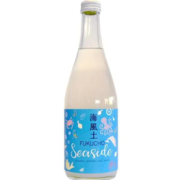 Fukucho Seaside Sparkling Junmai Sake Free Returns