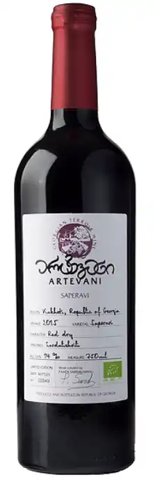 Viral ARTEVANI SAPERAVI RED WINE ORGANIC GEORGIA 2020