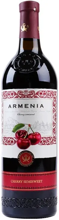 Exclusive Offer ARMENIA CHERRY WINE SEMISWEET ARMENIA 750ML
