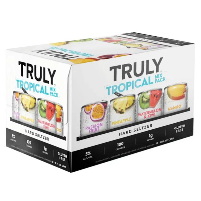 Exclusive Offer Truly Hard Seltzer Tropical Mix Pack