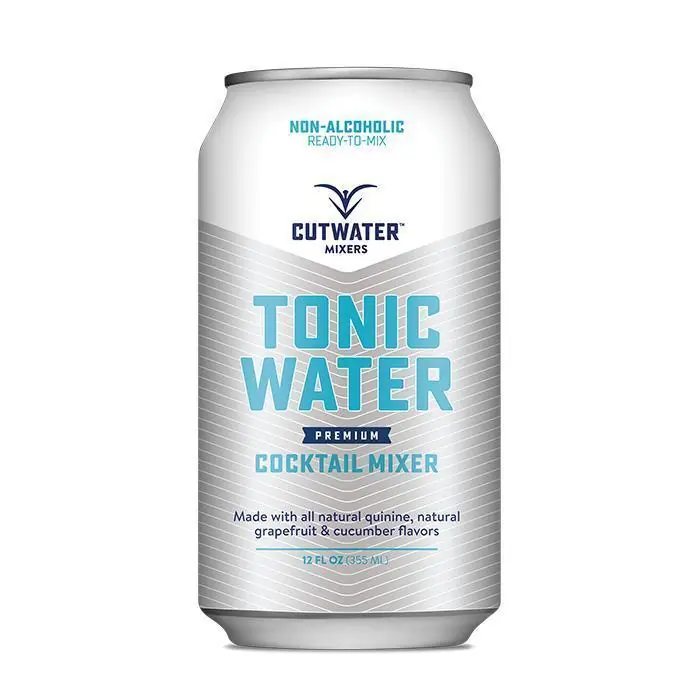 Express Delivery Cutwater Spirits Tonic Water Mixer (4 Pack – 12 Ounce Cans)