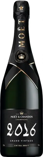 Moet & Chandon Extra Brut Grand Vintage Champagne 2016 (750ml) Direct From Factory
