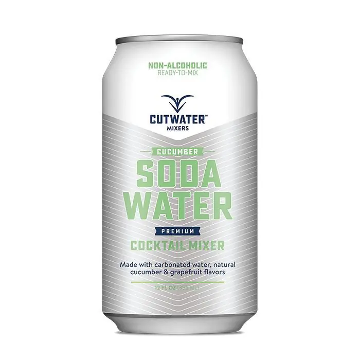 Cutwater Spirits Cucumber Soda Water Mixer (4 Pack – 12 Ounce Cans) Express Delivery