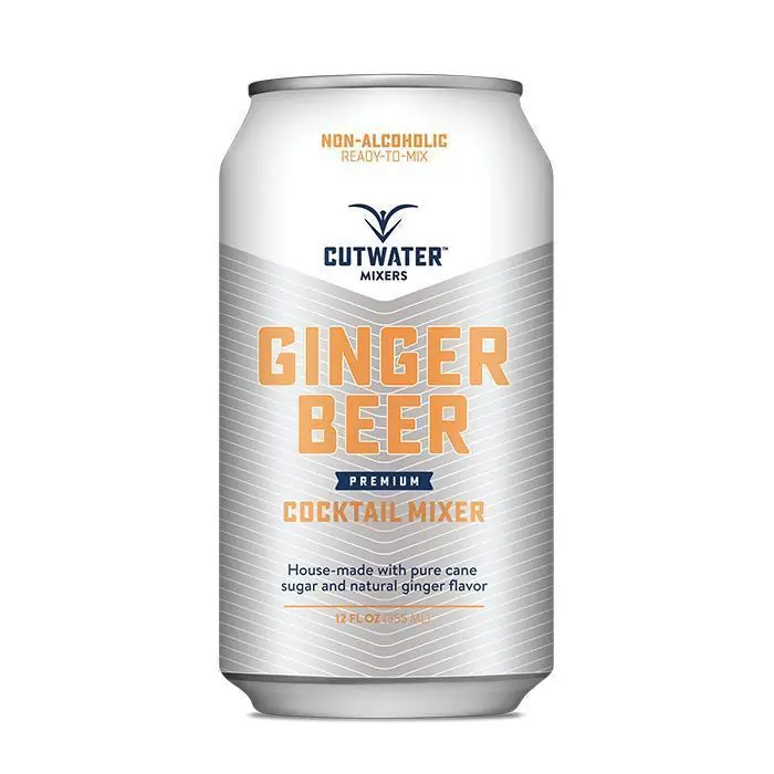 Reduced Price Cutwater Spirits Ginger Beer Mixer (4 Pack – 12 Ounce Cans)