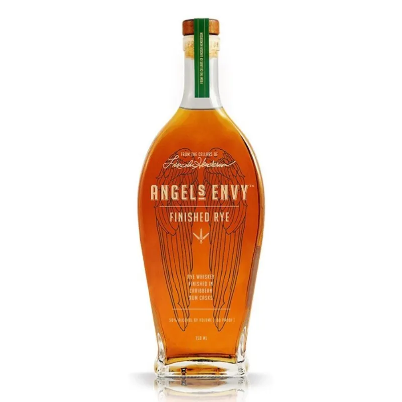 Angel’s Envy Rye Whiskey Finished in Caribbean Rum Casks Mega Sale