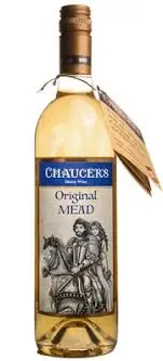 Holiday Sale CHAUCERS HONEY WINE ORIGINAL MEAD CALIFORNIA NV 750ML
