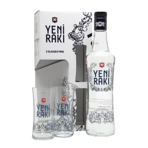 Yeni Raki 2 Glasses Free Gift Set Arak Gift Set Today Only