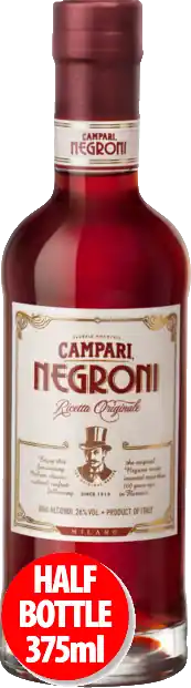 Worldwide Shipping Campari Negroni 375ml