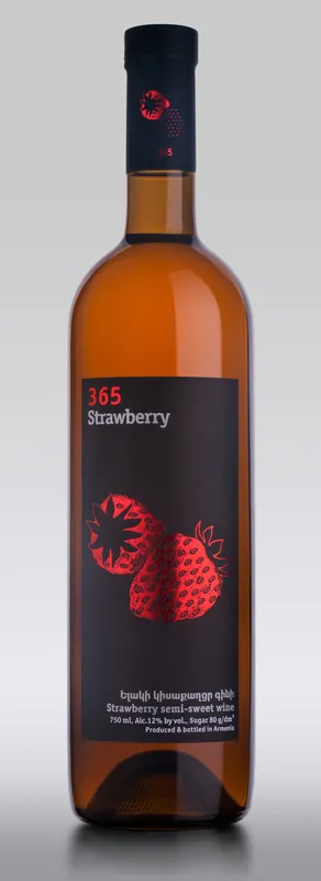 Budget 365 WINE STRAWBERRY FRUIT ARMENIA 750ML