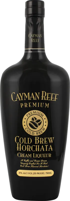 Same Day Shipping Cayman Reef Cold Brew Horchata Cream Liqueur