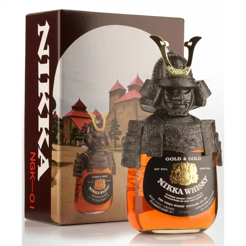 Nikka Samurai Gold & Gold Blended Whisky Money Back Guarantee
