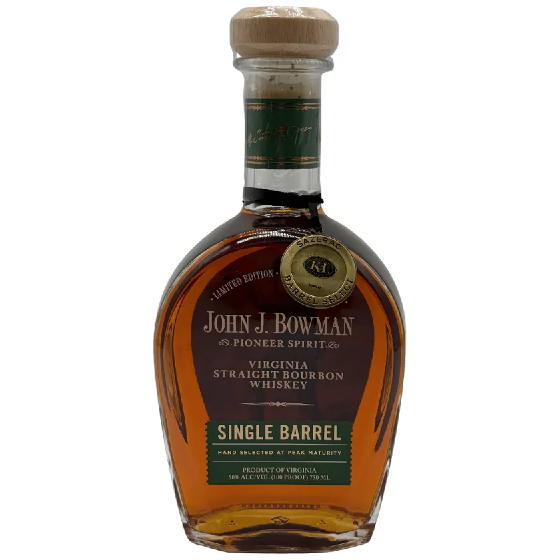 Exclusive John J. Bowman Single Barrel Bourbon – K&L Wines Store Pick (Limited Edition)