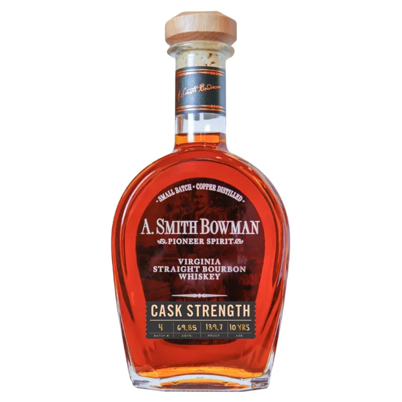 A. Smith Bowman Cask Strength Virginia Straight Bourbon Exclusive Offer