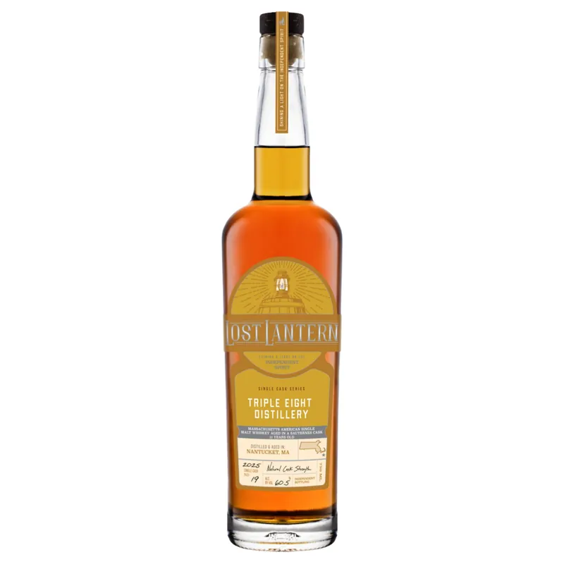 Lost Lantern Triple Eight 11 Year Old Massachusetts Single Malt Sauternes Aged Trusted Brand