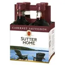 SUTTER HOME CABERNET SAUVIGNON CALIFORNIA 4X187ML High Quality