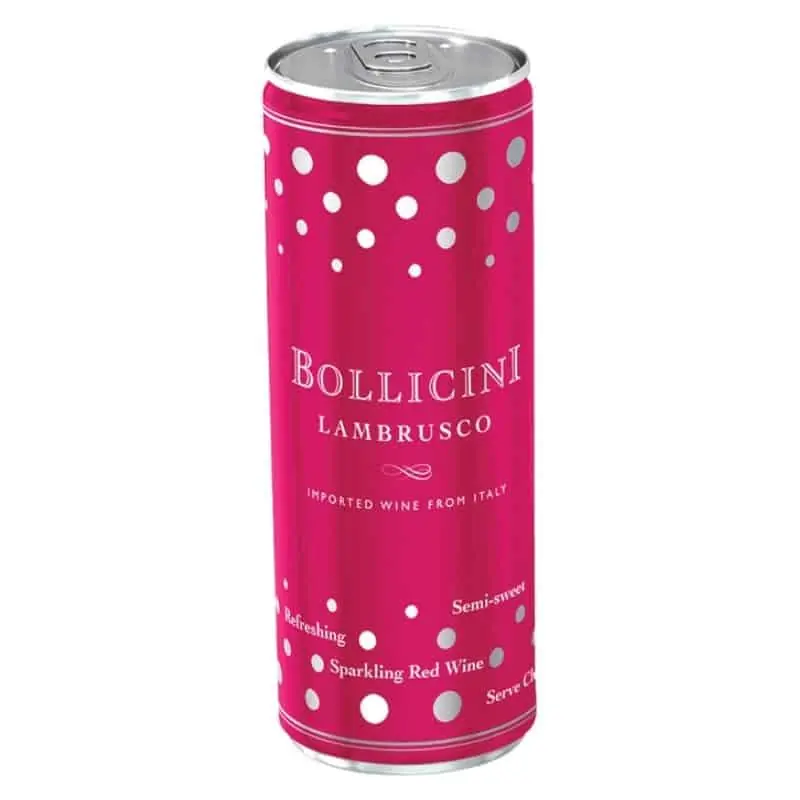 Worldwide Shipping BOLLICINI LAMBRUSCO 4PK