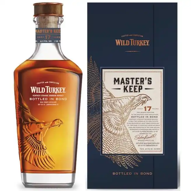 Wild Turkey 17 Years Master's Keep Bottle in Bond Kentucky Straight Bourbon Whiskey Buy Online