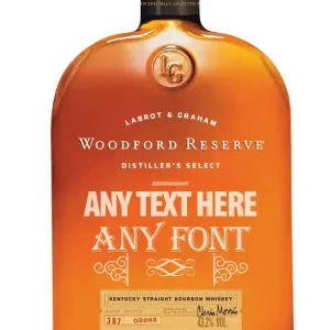 Time-Limited Engraved Woodford Reserve Bourbon