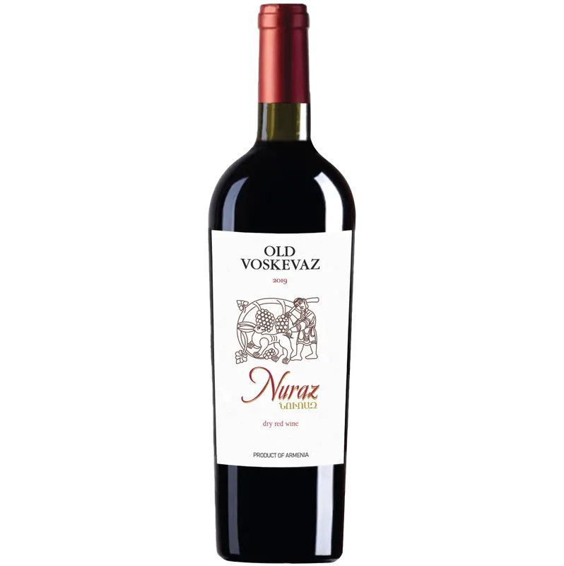 OLD VOSKEVAZ NURAZ RED WINE VOSKEVAZ ARMENIA 2019 Money Back Guarantee