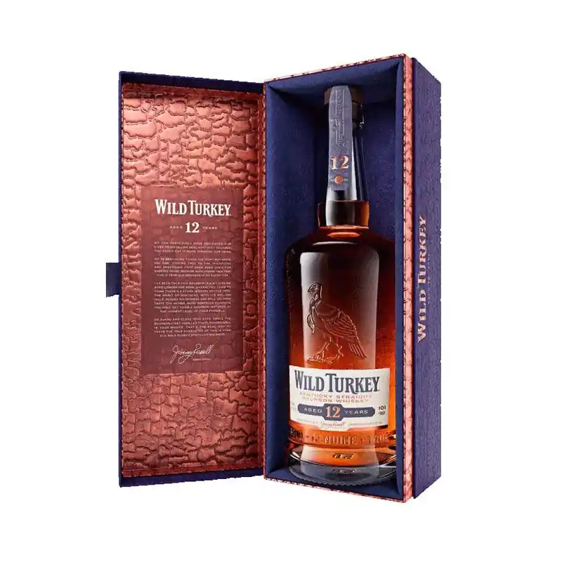 Modern Wild Turkey 12-Year Old Distiller's Reserve 101 Proof Kentucky Straight Bourbon Whiskey