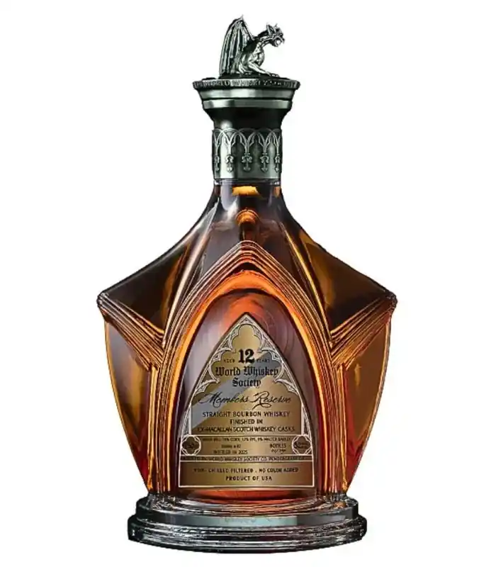 World Whiskey Society 12 Year Bourbon Ex-Macallan Cask Finish Holiday Sale