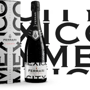 FERRARI TRENTO SPARKLING WINE BRUT F1 LIMITED MEXICO CITY EDITION ITALY 750ML Express Delivery