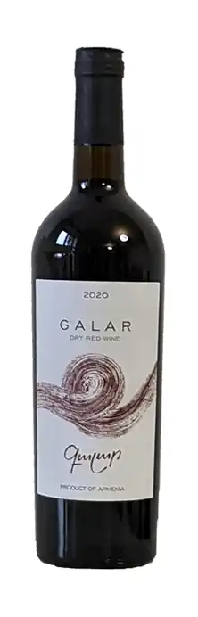 GALAR HAGHTANAK RED WINE ARMENIA 2021 Certified