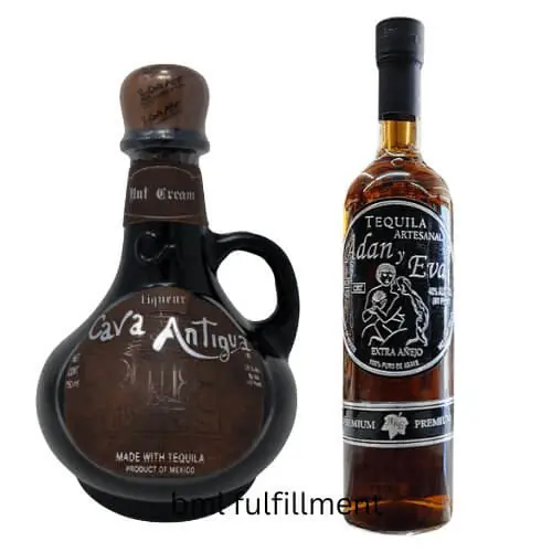 Adan y Eva Extra Añejo Tequila & Cava Antigua Nut Cream Bundle Mega Sale