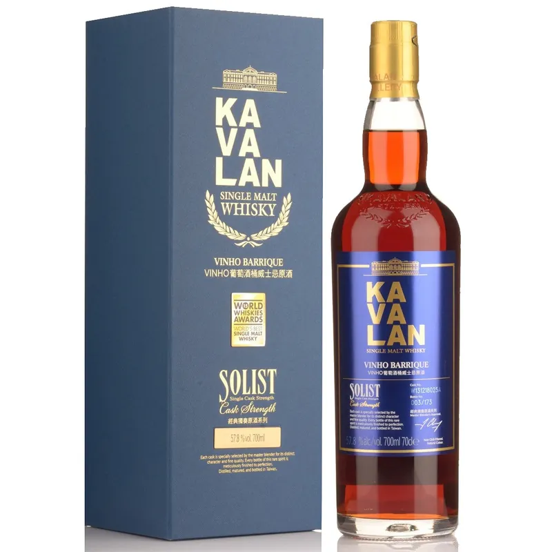 Kavalan Solist Vinho Barrique Single Cask Strength Single Malt Whisky Hassle-Free Returns