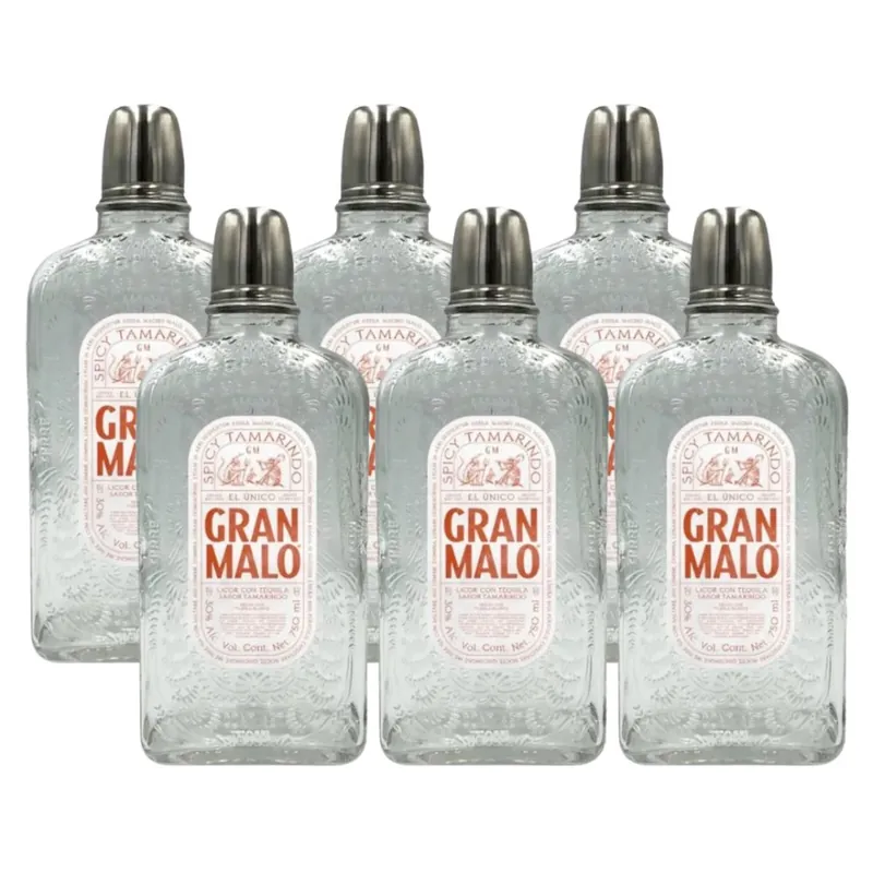 Limited Edition Gran Malo Spicy Tamarindo Tequila 6 Pack