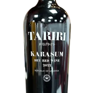 Mega Sale TARIRI KARASUM RED WINE ARMENIA 2022