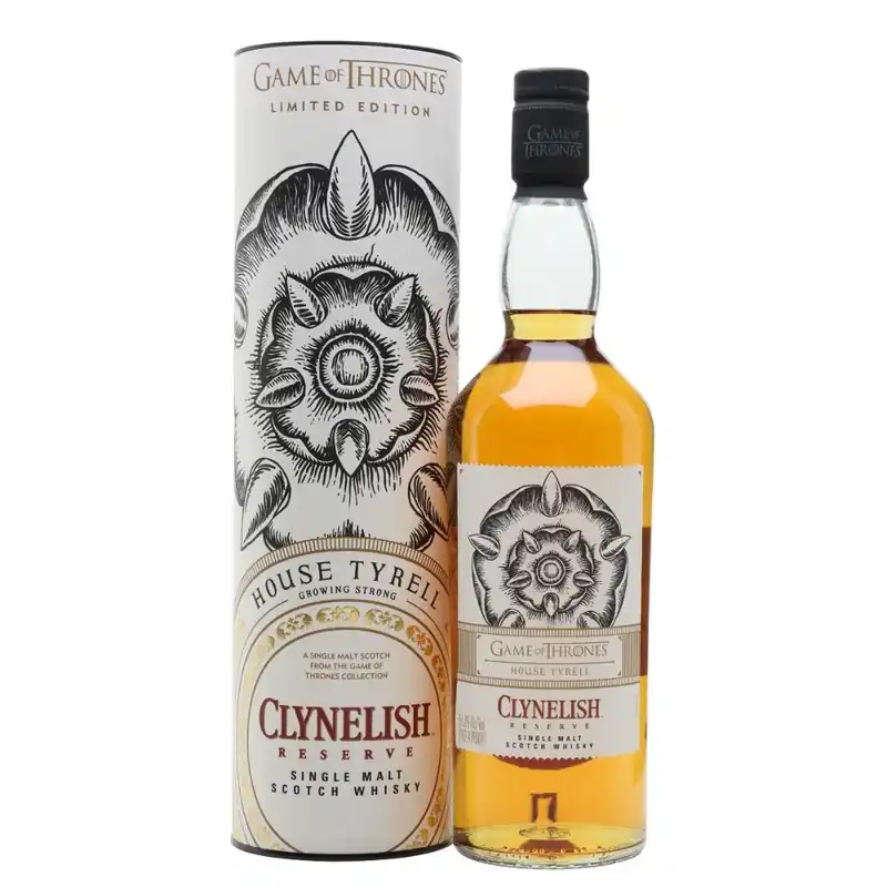 Game of Thrones "House Tyrell" Clynelish Reserve Highland Single Malt Scotch Whisky One Day Deal