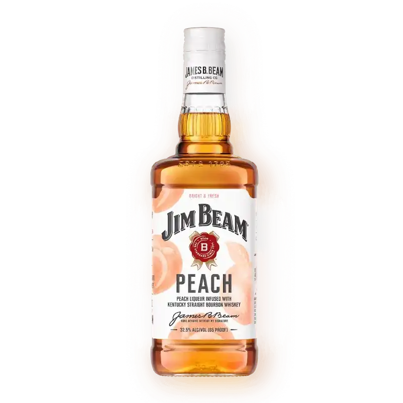 Authentic Jim Beam Peach Bourbon L