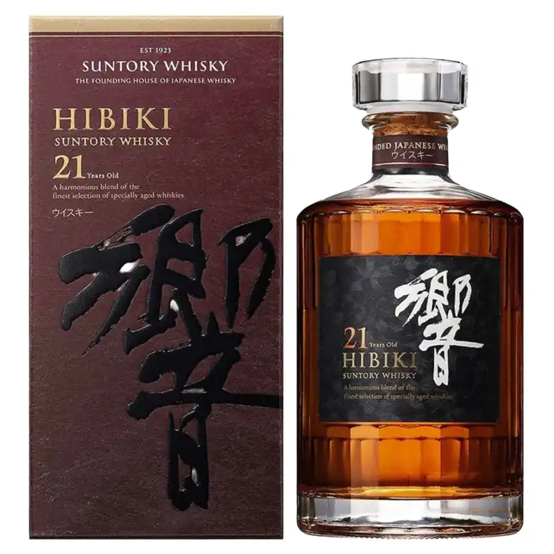 Suntory Hibiki Whisky 21 Years Old Money Back Guarantee
