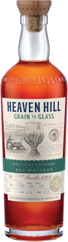 Cheap Heaven Hill Grain to Glass Rye Whiskey 700ml