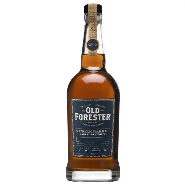 Certified Old Forester Single BarrelKentucky Straight Barrel Strength Bourbon Whiskey