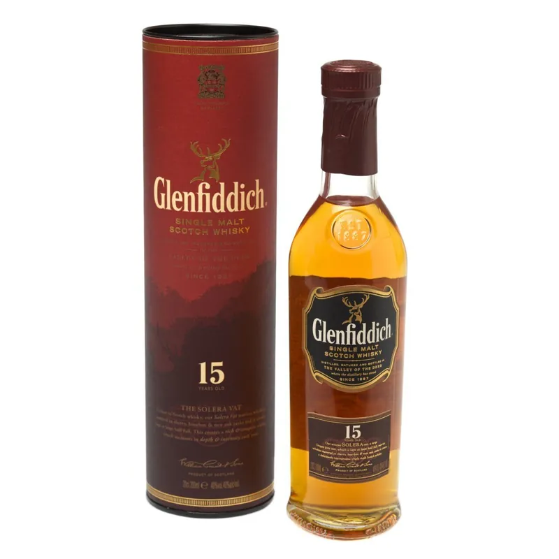 Secure Checkout Glenfiddich 15 Year Old Single Malt Scotch Whisky