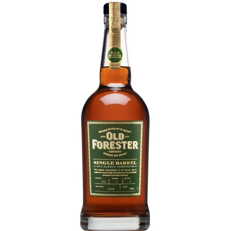 Old Forester Single Barrel Barrel Strength Kentucky Straight Rye Whisky Bulk Order