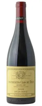 LOUIS JADOT CHAMBERTIN CLOS DE BEZE BEAUNE FRANCE 2020 Popular