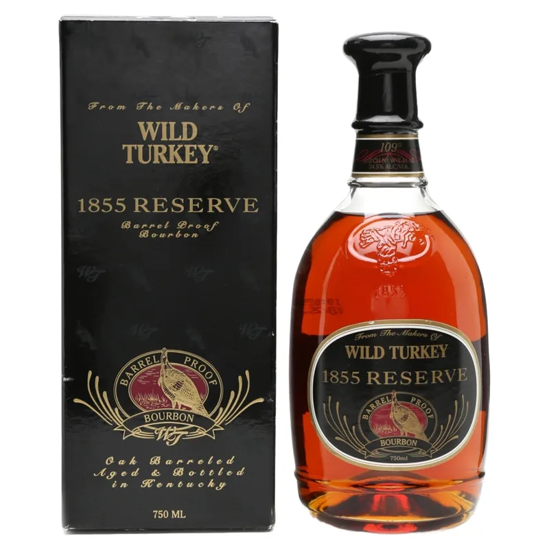 Wild Turkey 1855 Reserve Barrel Proof Bourbon Whiskey Batch WT-1092 Exclusive Offer